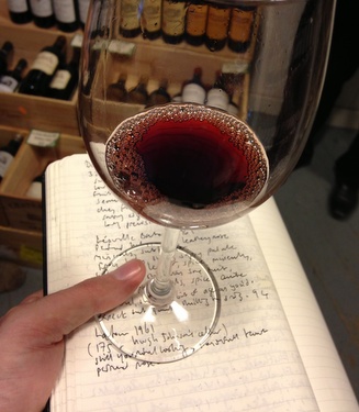 Latour 1961 in the glass