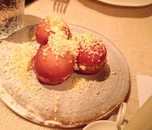 Crab doughnuts