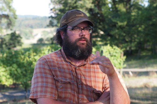 Dan, winemaker at Johan