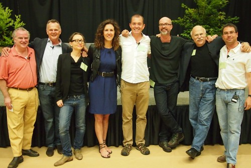 Josh Raynolds, Frank Stitt, Pascaline Lepeltier, Elaine Brown, Jamie Goode, Hall Newbegin and Steven Shapin