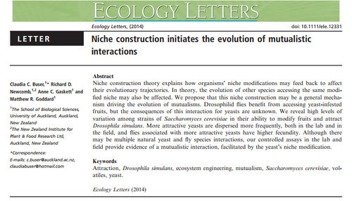buser goddard fruit flies yeast