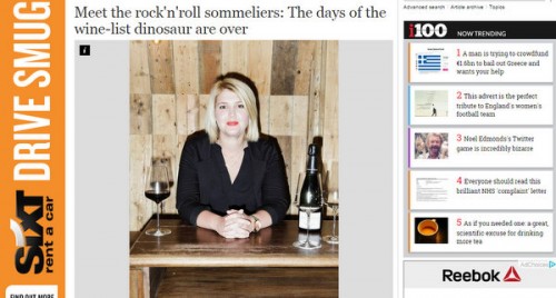 Meet the rock'n'roll sommeliers