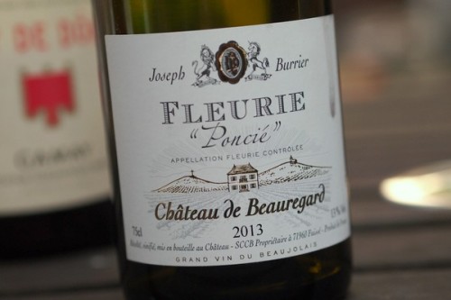 fleurie poncie beauregard beaujolais gamay
