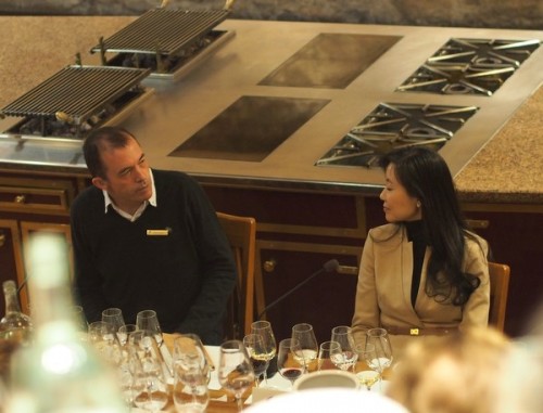 Presenting a panel with Jeannie Cho Lee