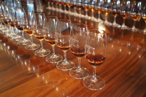 Tasting at Blandy's wine lodge