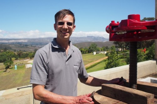 Joris with the press