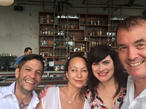 Sharif, Pie, Natalie and me