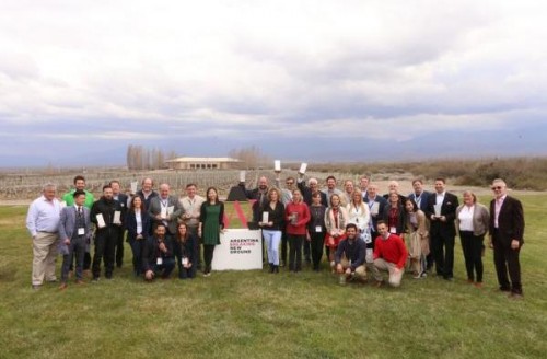 The judges and trophy winners