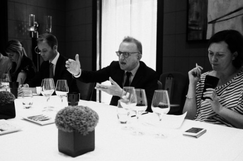 Richard Geoffroy in full flow