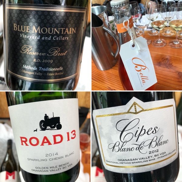 Tasting some top whites and sparkling wines from Canada’s British