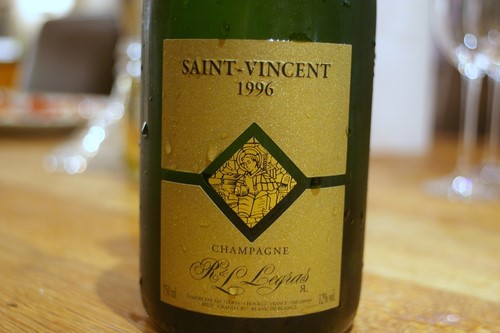 Champagne R&L Legras St Vincent 1996