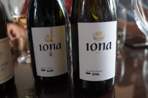 Impressive new releases from Iona: the 2016 Chardonnay and super-elegant 2015 Pinot Noir