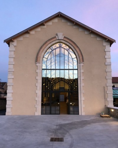 The exterior of the new red wine cellar